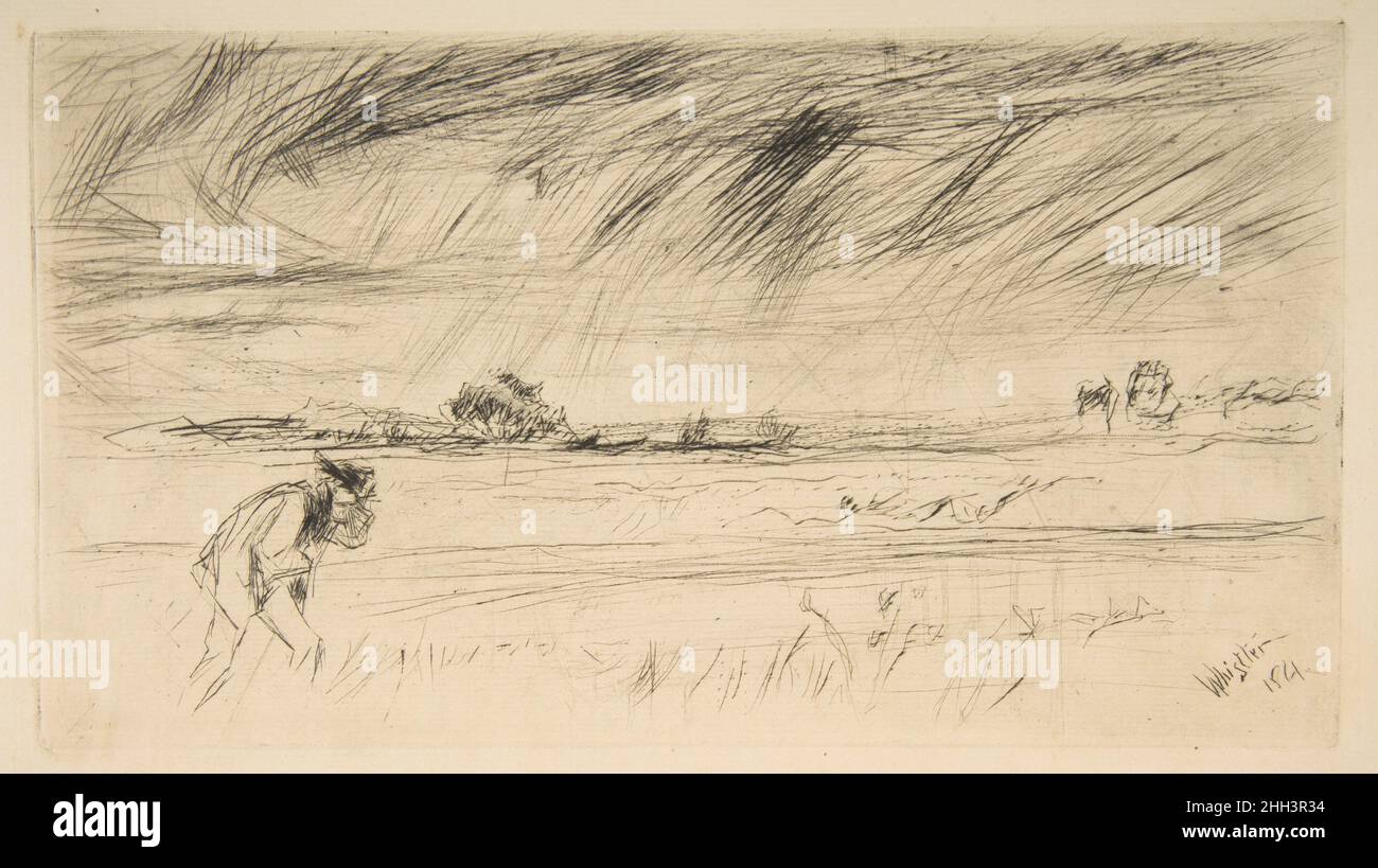 The Storm 1861 James McNeill Whistler americano. La tempesta 372738 Foto Stock