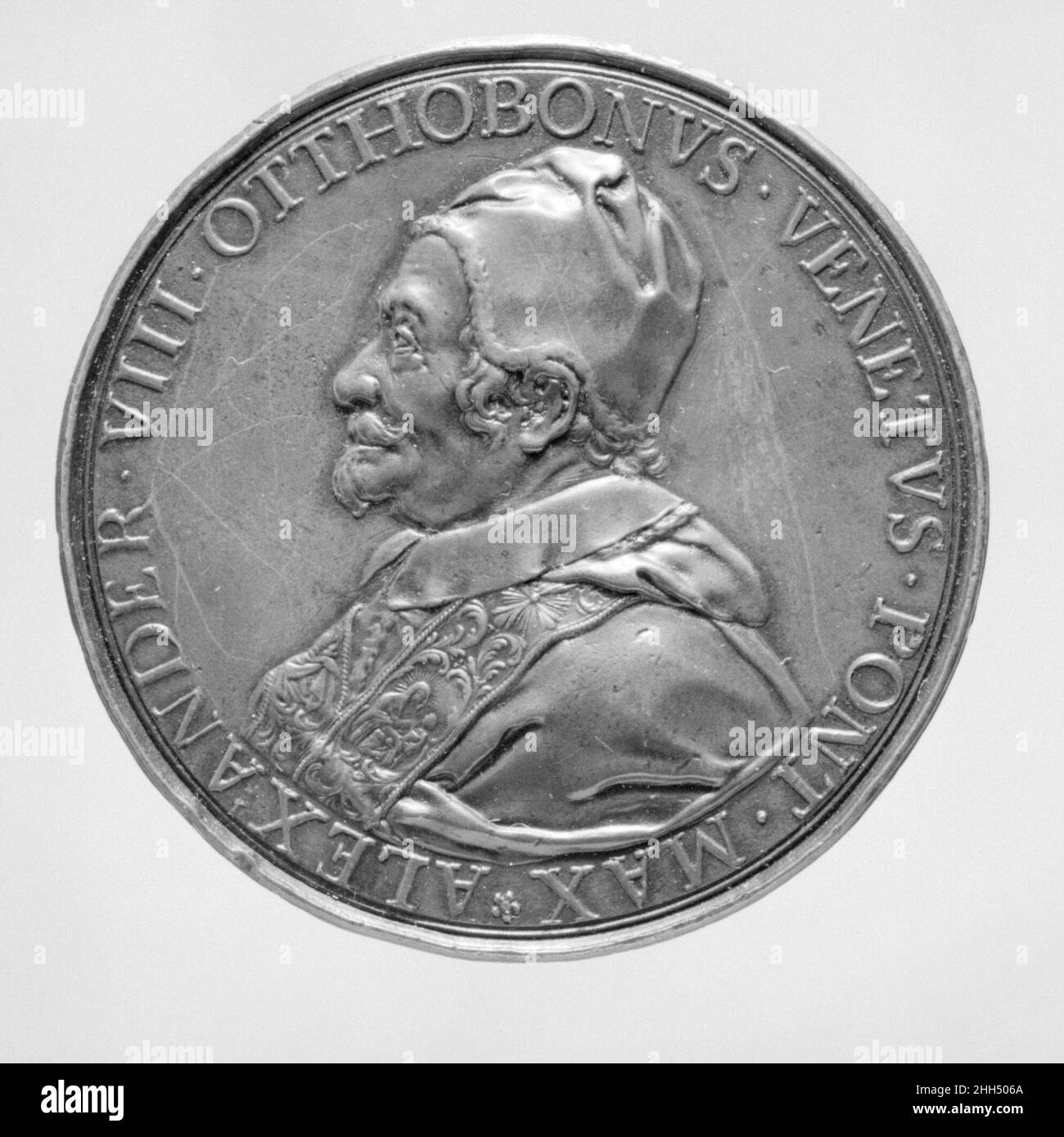 Alessandro VIII (Pietro Ottoboni,1610–91, Papa 1689–91) 1700 Medalista: Ferdinando de Saint Urbain. Alessandro VIII (Pietro Ottoboni,1610–91, Papa 1689–91) 204776 Foto Stock