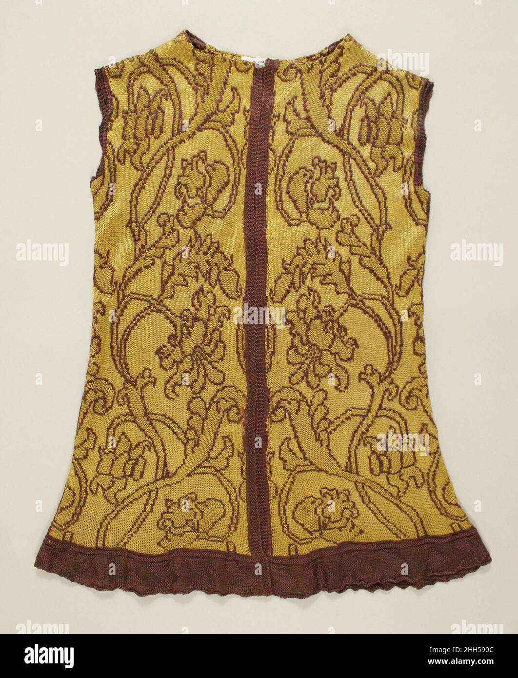 Giacca primi del 16th secolo italiano. Giacca. Italiano. Inizio 16th secolo. Seta, filo metallico Foto Stock