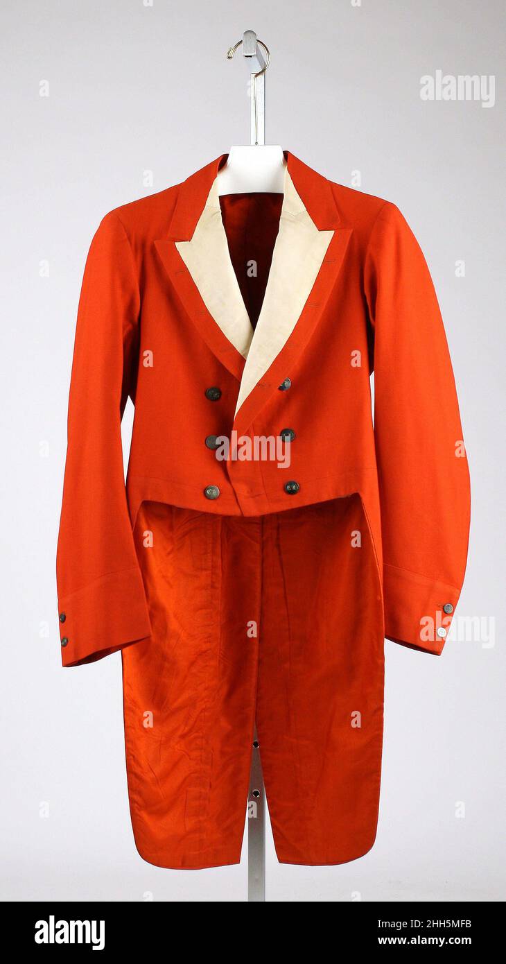 Giacca da caccia 1897 inglesi. Cappotto da caccia 91147 Foto Stock