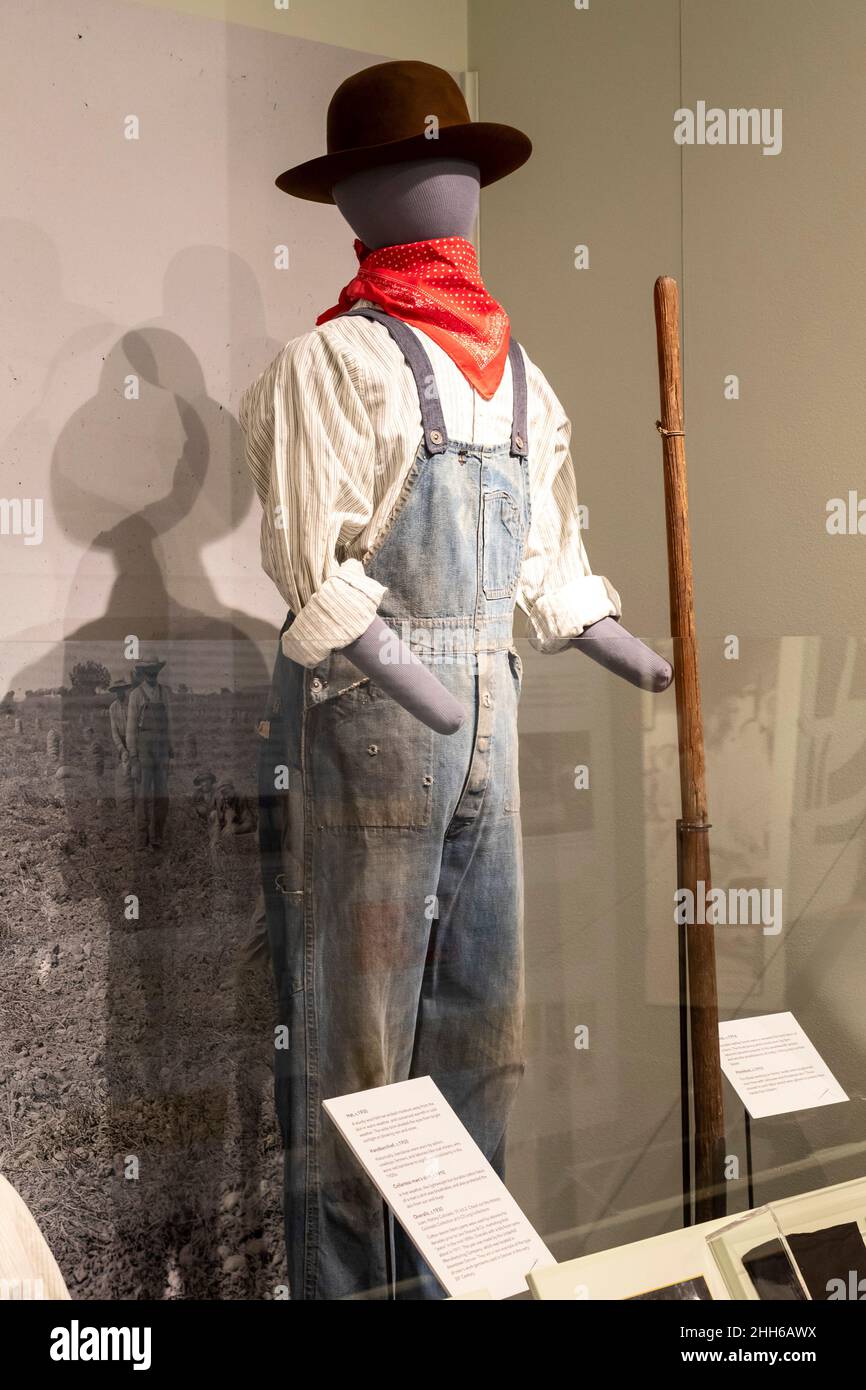 Littleton, Colorado - il museo di Littleton presenta due fattorie di storia vivente, una dal 1860s e l'altra dal 1890s, e una galleria interna con Foto Stock