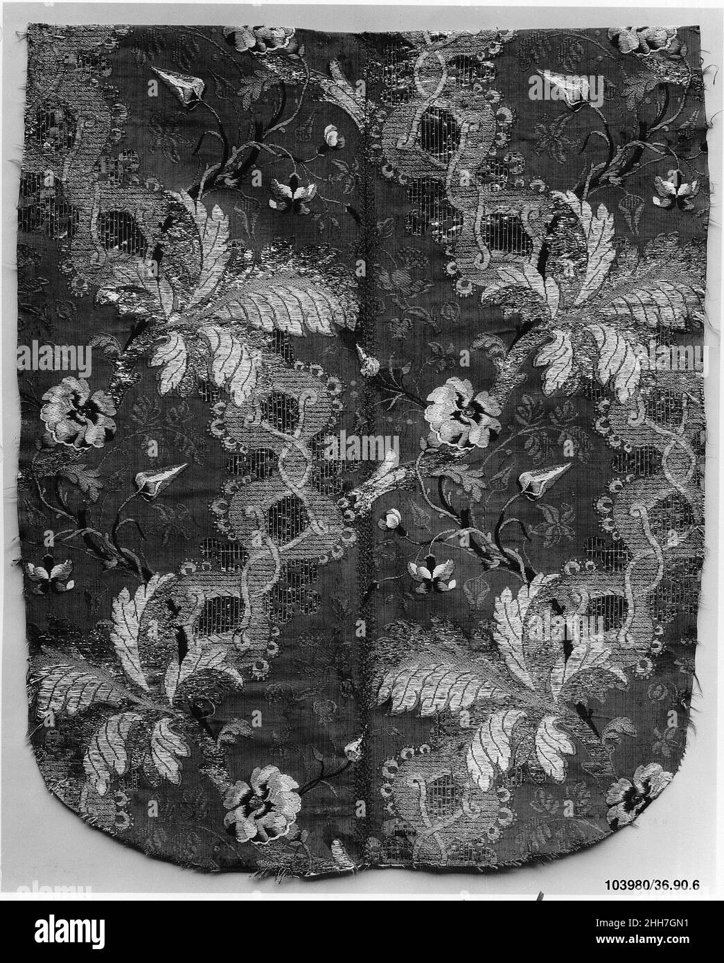 Pezzo 1760–70 Francese. Pezzo 223166 Foto Stock