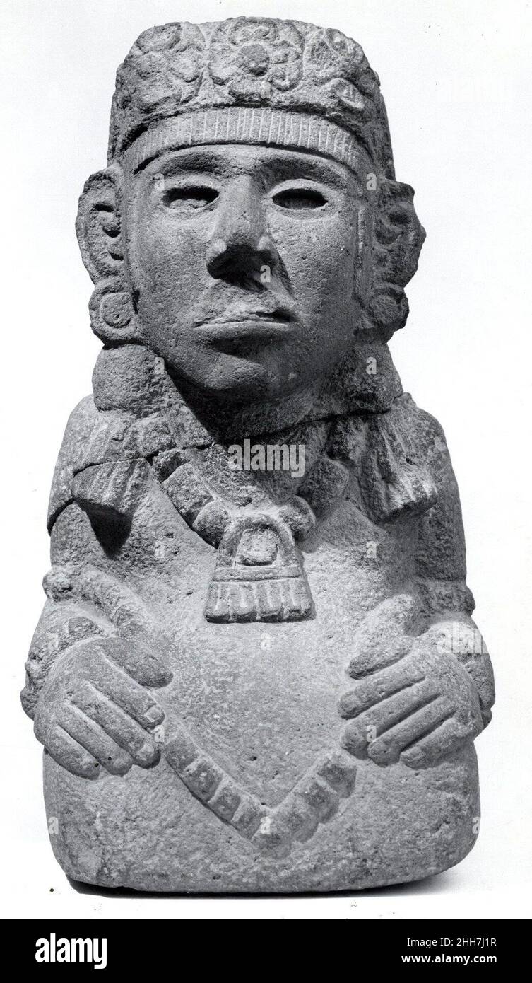 Sested Femminile Deity 15th–inizio 16th secolo Aztec. Divinità femminile seduta 312627 Foto Stock