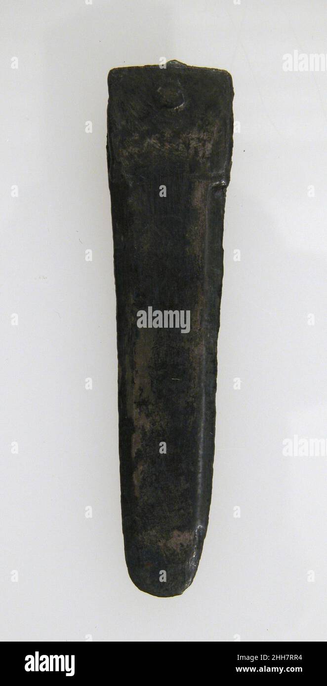 Ferret 6th–7th secolo Frankish. Ferret 464871 Frankish, Ferret, 7th?6th Century, Argento, totale: 1 15/16 x 7/16 x 1/8 poll. (4,9 x 1,1 x 0,3 cm). Il Metropolitan Museum of Art, New York. Dono di J. Pierpont Morgan, 1917 (17.191.176) Foto Stock