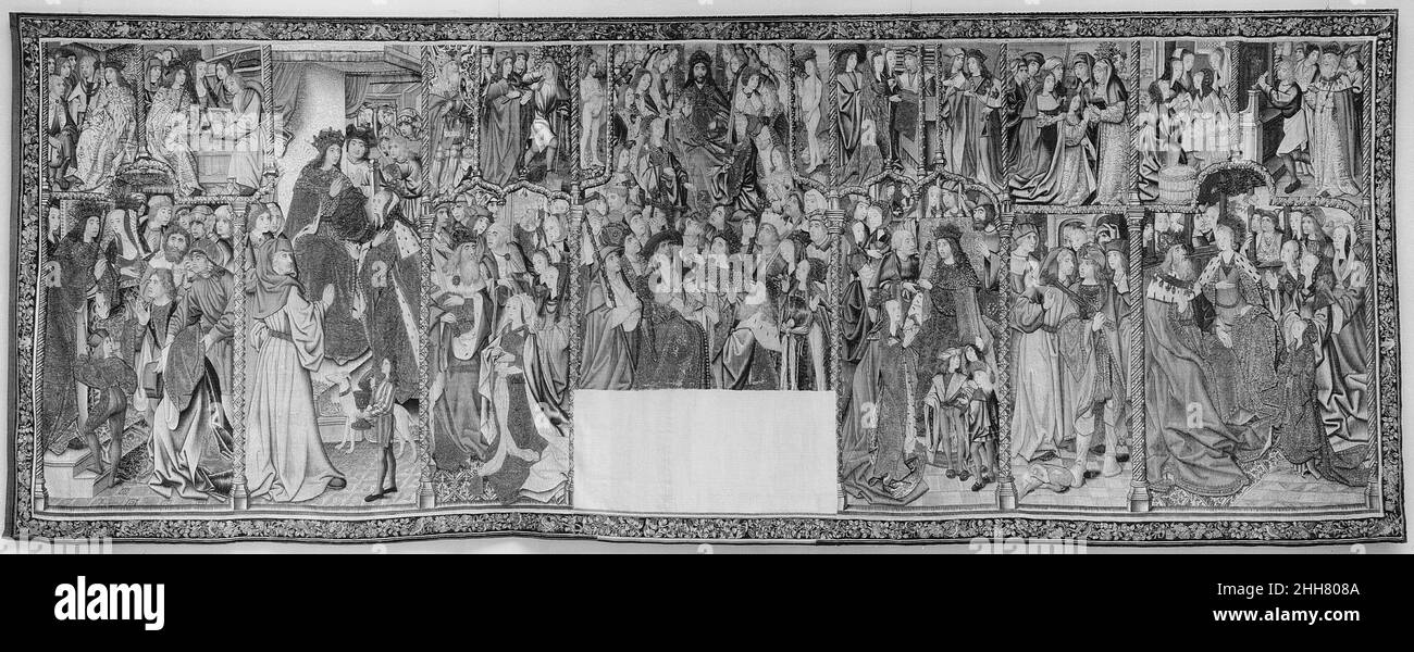 Cristo Giudice sul Trono di Maestà (da Cristo Giudice sul Trono di Maestà e altri soggetti) ca. 1500–1510 Paesi Bassi meridionali. Cristo Giudice sul Trono di Maestà (da Cristo Giudice sul Trono di Maestà e altri soggetti) 468455 Foto Stock