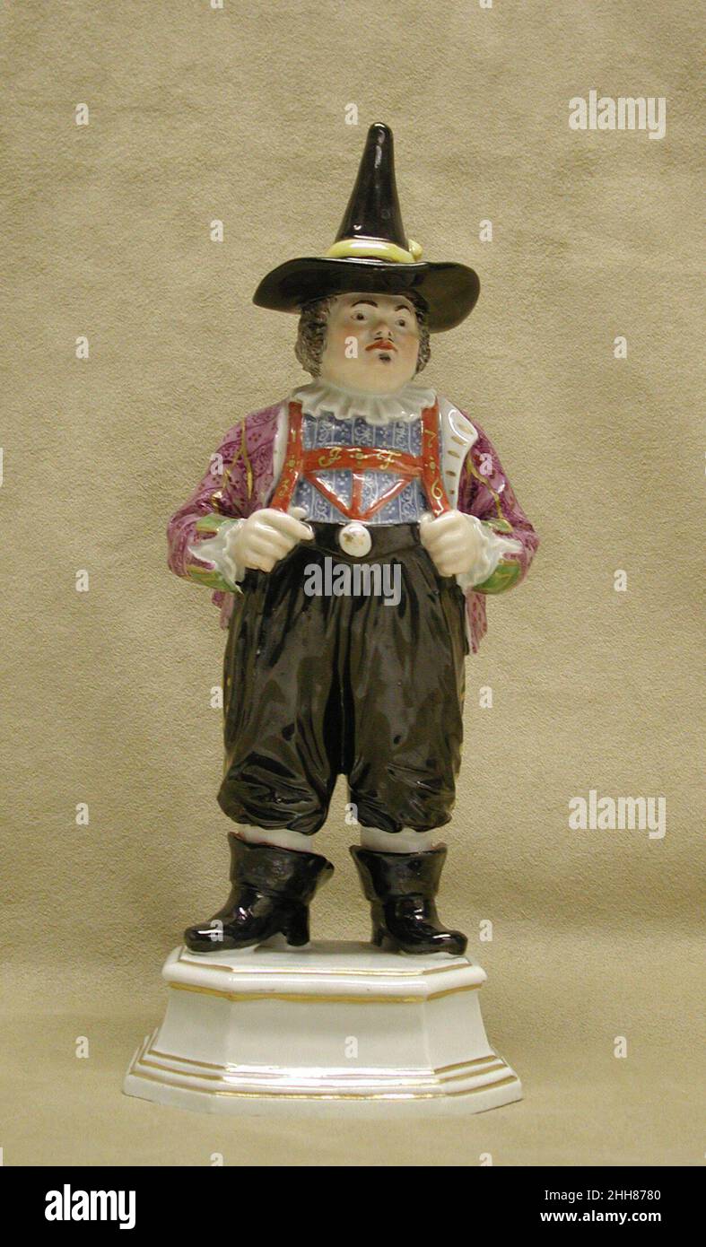 Joseph Fröhlich 1736 Meissen Manufactory Tedesco. Giuseppe Fröhlich. Dopo una composizione di Christian Friedrich Boetius (tedesco, Lipsia 1706–1782 Dresda). Tedesco, Meissen. 1736. Porcellana a pasta dura. Ceramica-porcellana Foto Stock