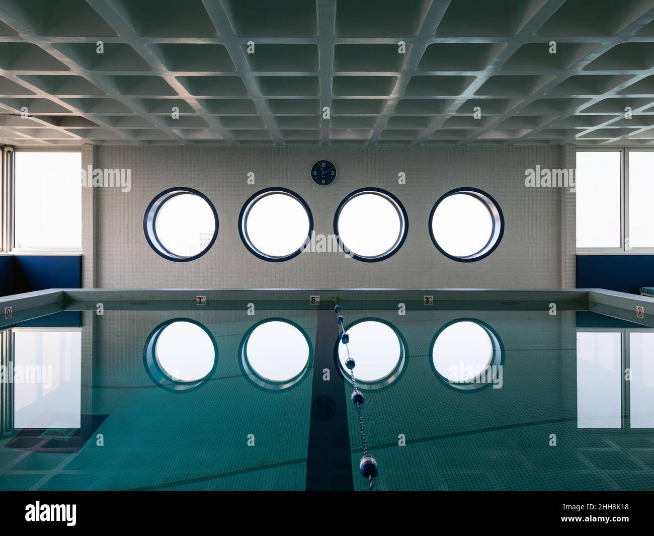 Piscina al 1300 N Lake Shore Drive progettato da Gordon e Levin Foto Stock
