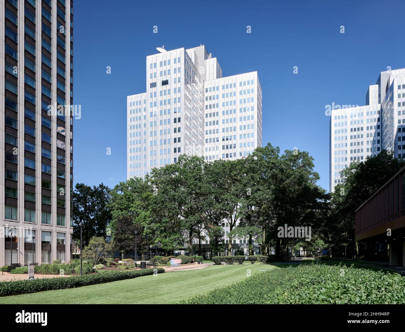 Gateway Center progettato da Eggers & Higgins Foto Stock