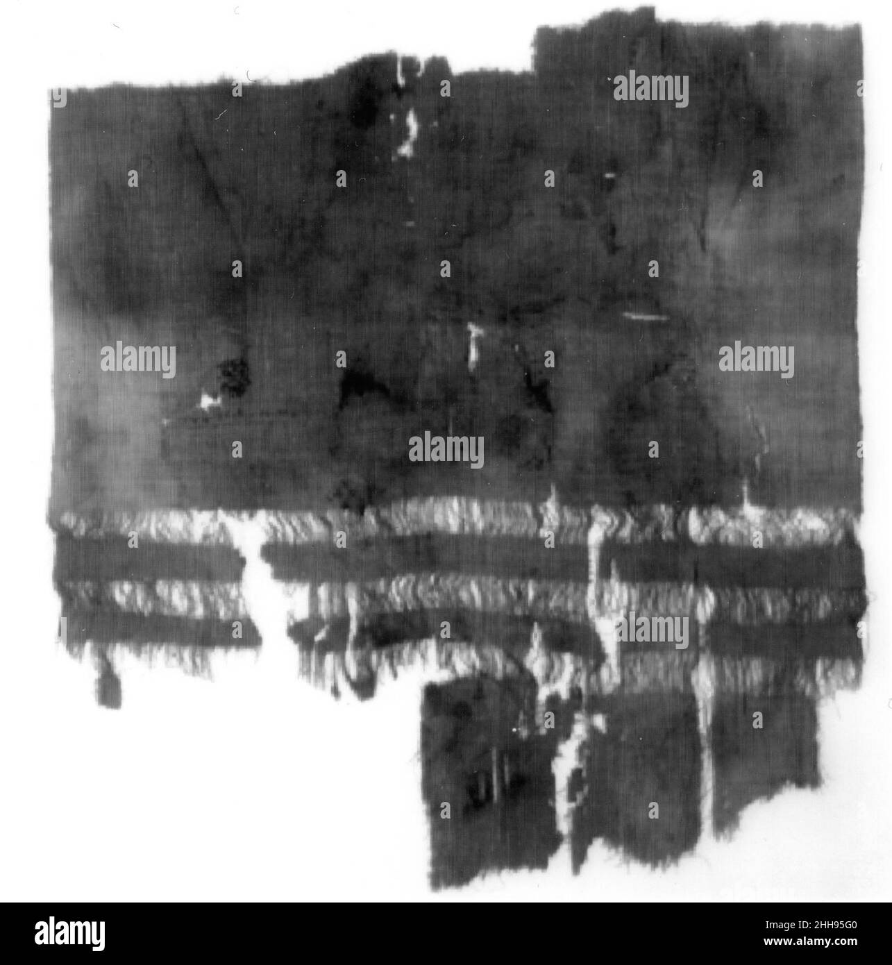 Foglio frammento 4th secolo copto. Frammento di foglio 475113 Foto Stock