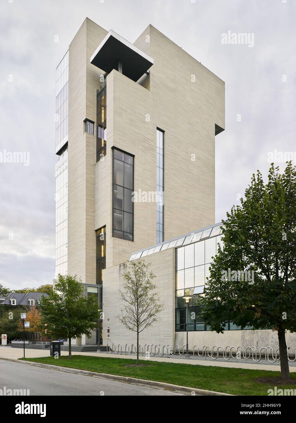 Logan Center all'Università di Chicago Foto Stock