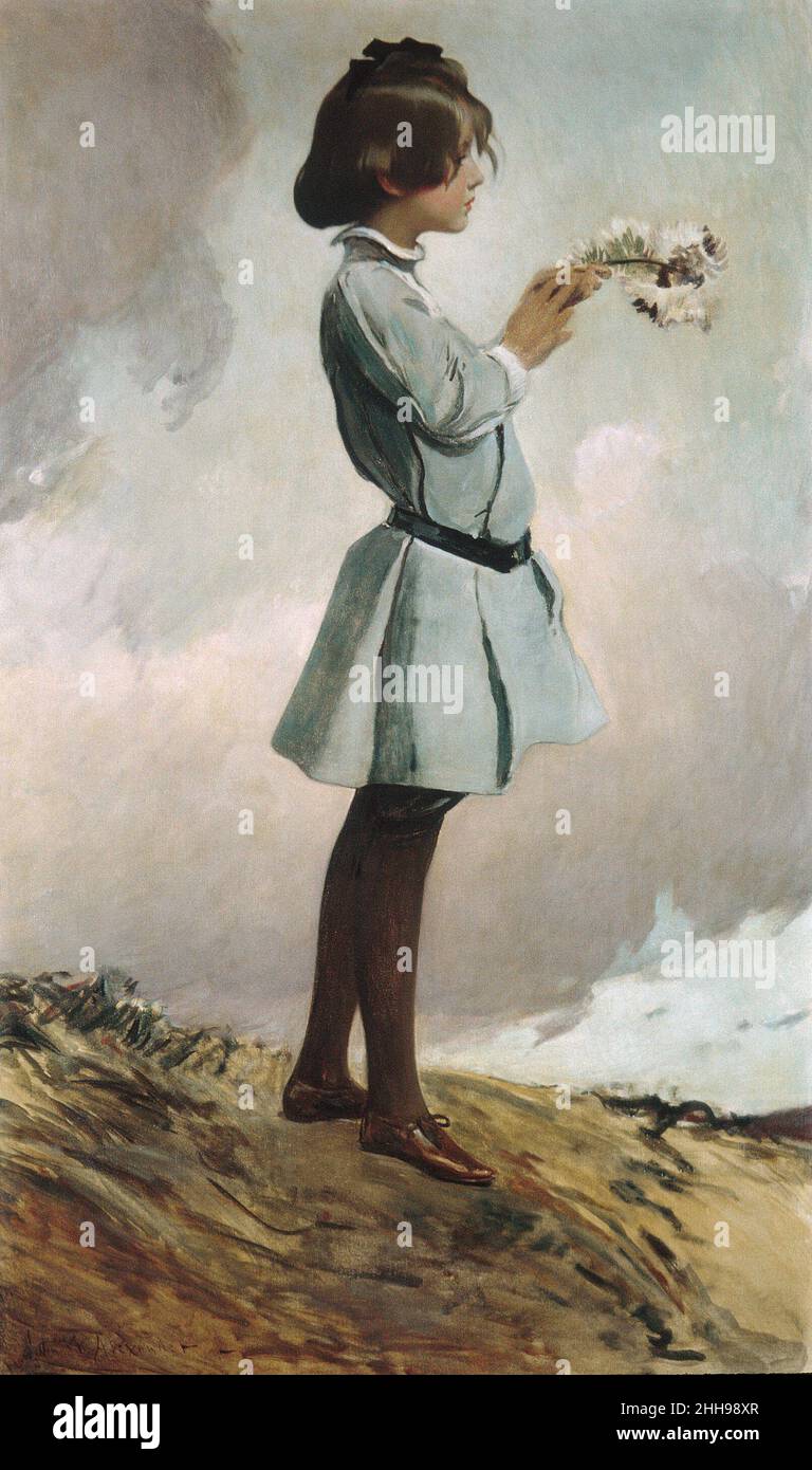 Geraldine Russell 1902 o 1903 John White Alexander. Geraldine Russell 10063 Foto Stock Geraldine Russell 1902 o 1903 John White Alexander. Geraldine Russell 10063 Foto Stock