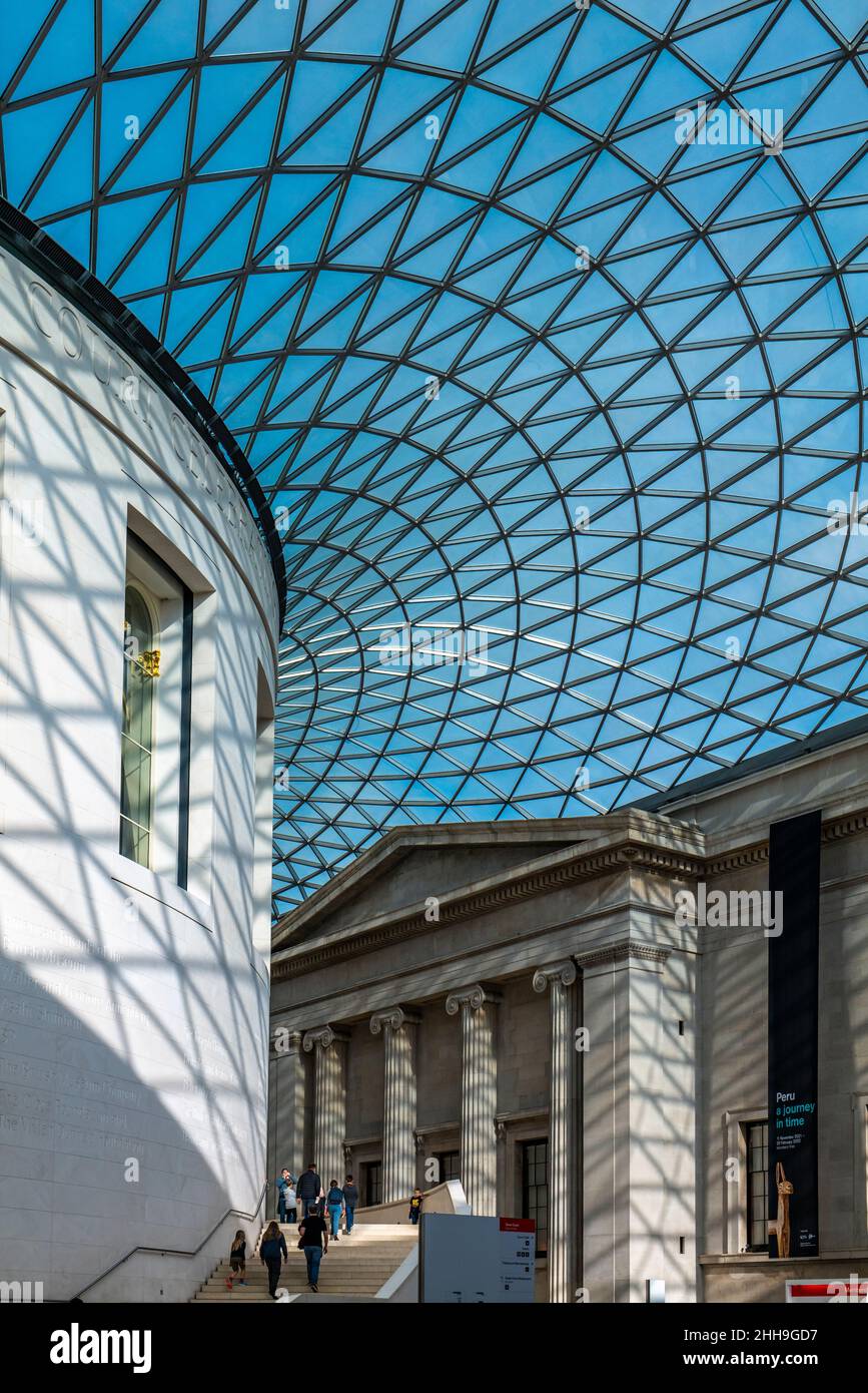 BRITISH MUSEUM LONDRA INGHILTERRA REGNO UNITO Foto Stock