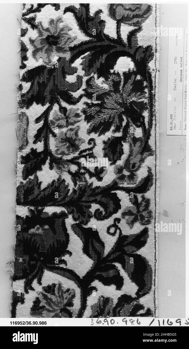 Pezzo ca. 1740–50 Italiano. Pezzo 224078 Foto Stock