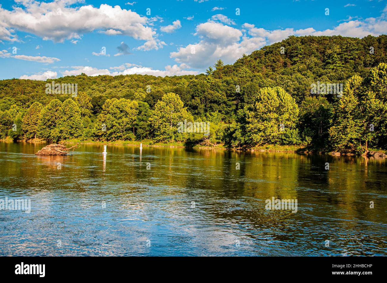 Il fiume Shenandoah, Virginia, Stati Uniti Foto Stock