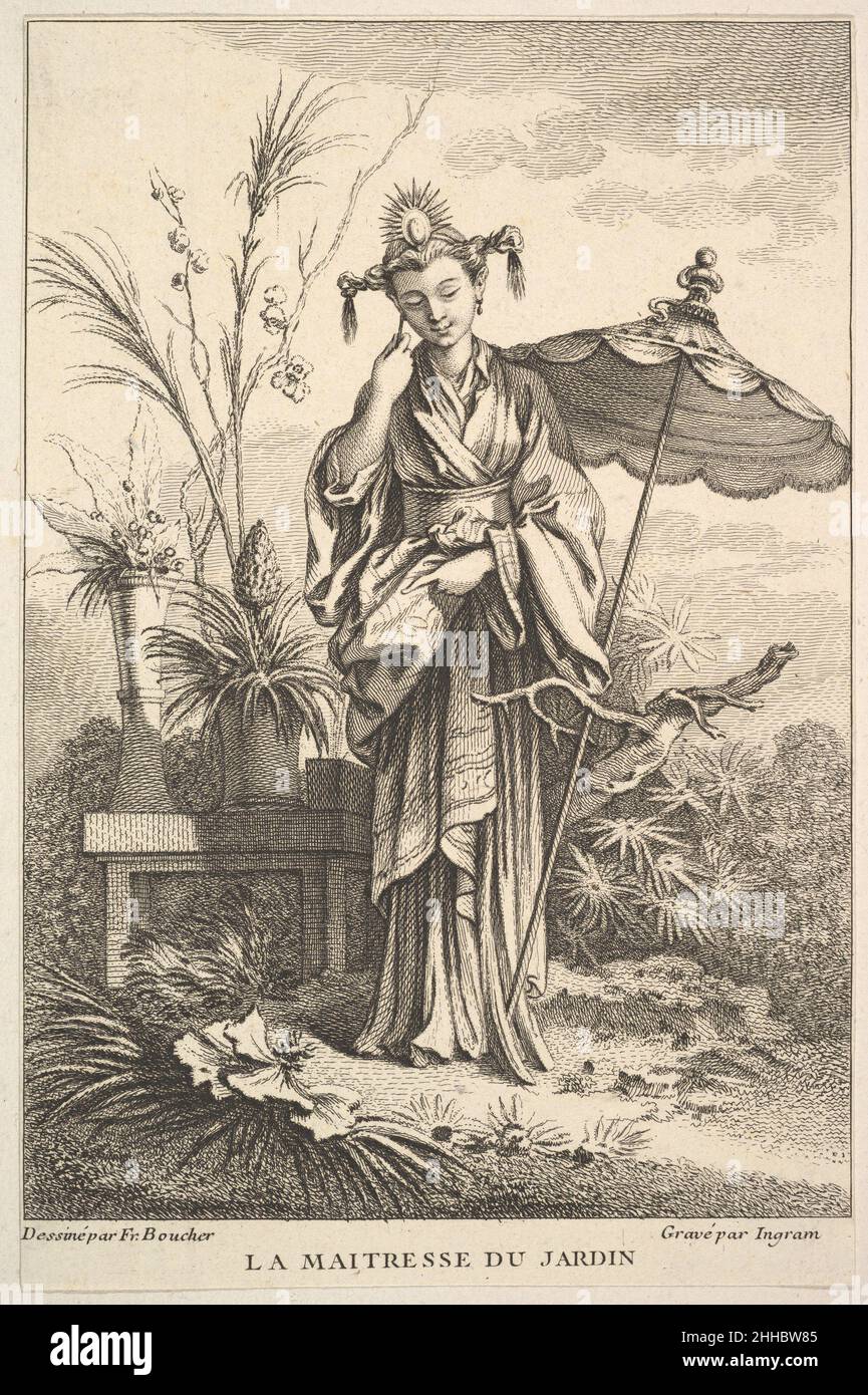 The Master Gardener 1741–63 John Ingram British. Il Maestro Gardener 394756 Foto Stock