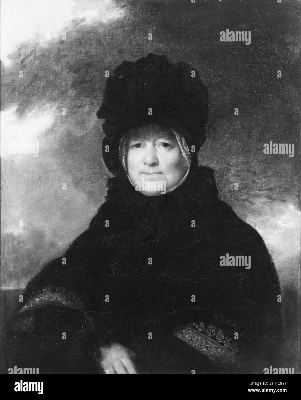 Sig.ra William Thomas ca. 1813 John Wesley Jarvis American, nato Inghilterra. Sig.ra William Thomas 11247 Foto Stock