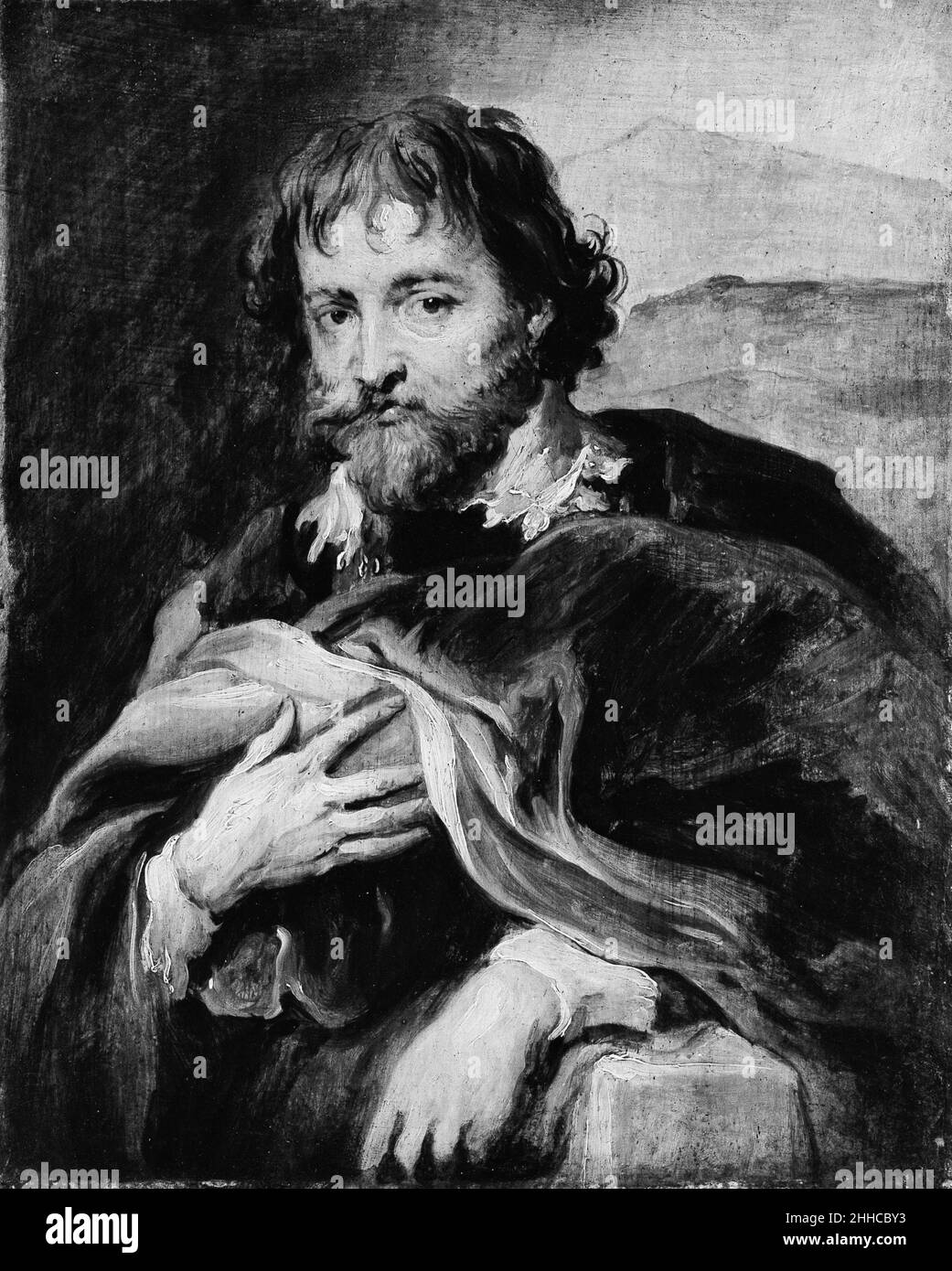Sir Peter Paul Rubens (1577–1640) Copia dopo Anthony van Dyck Fiammingo. Sir Peter Paul Rubens (1577-1640) 436265 Foto Stock