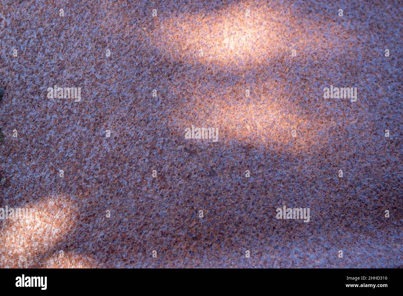 Foglio di ferro arrugginito come trama o sfondo Foto Stock