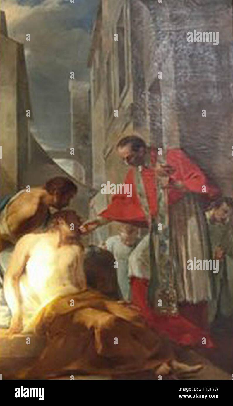 St Charles Borromee par GF Colson. Foto Stock