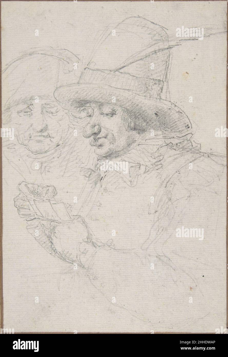 Sostituzioni nella Guardia Parigina Playing Cards ca. 1795 barone Dominique Vivant Denon Francese. Sostituzioni nelle carte da gioco della Guardia Parigina 336803 Foto Stock