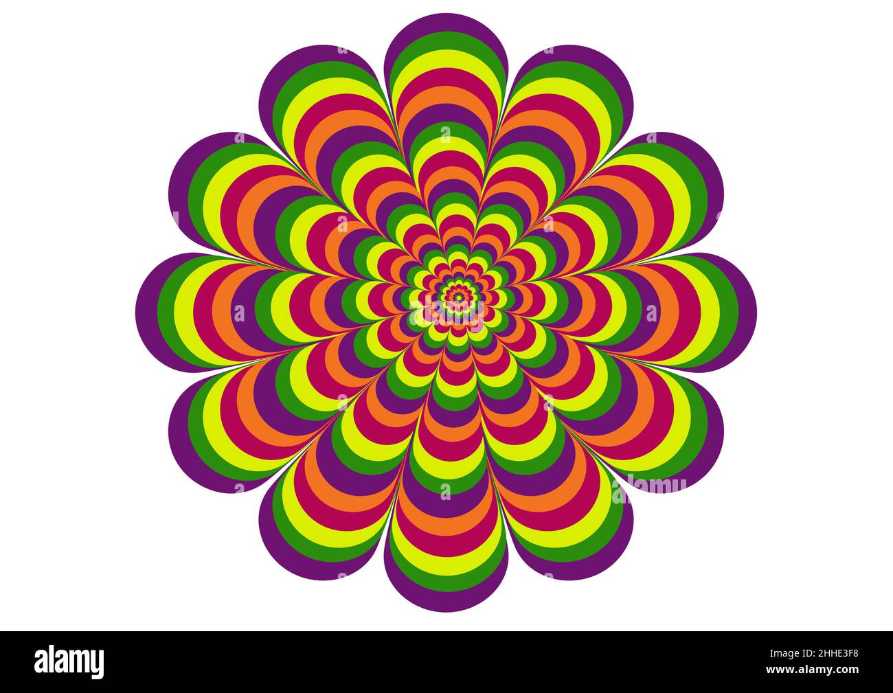 Sfondo a forma di fiori a colori per la decorazione Foto Stock Sfondo a forma di fiori a colori per la decorazione Foto Stock