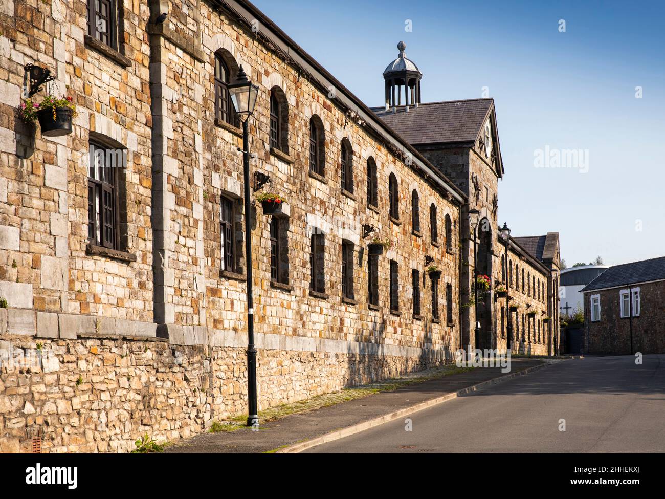 Regno Unito, Galles, Merthyr Tydfil, Dowlais, ex scuderie di Guest Ironworks Foto Stock