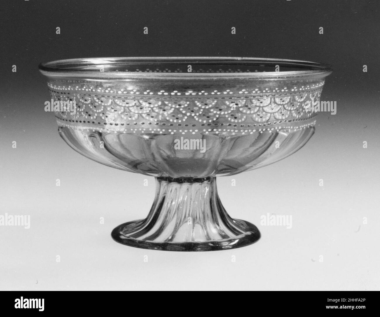 Ciotola piedi ca. 1500–1525 Italiano (Venezia). Ciotola 461269 Foto Stock