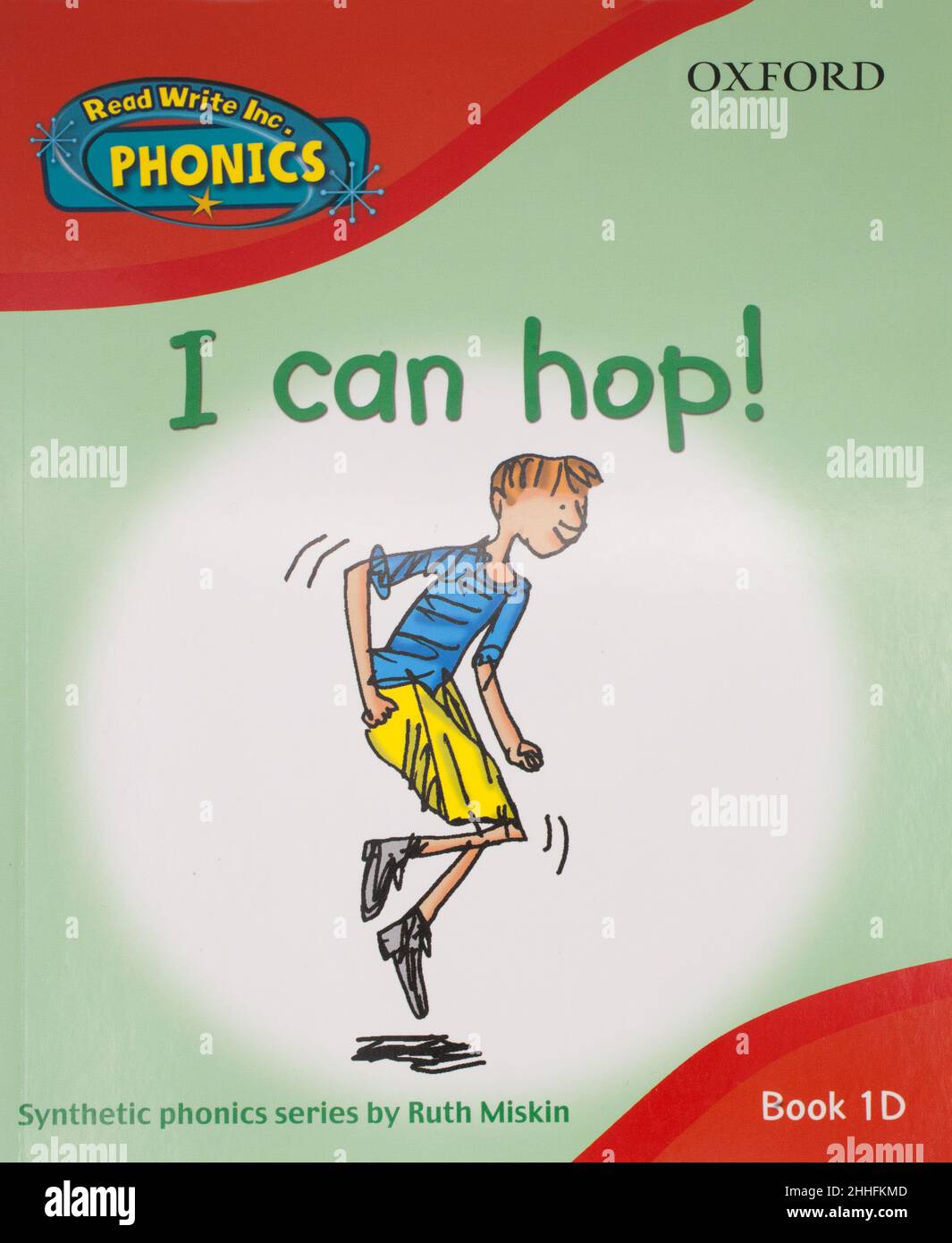 Il libro phonics, posso saltare da Oxford per i primi lettori Foto Stock