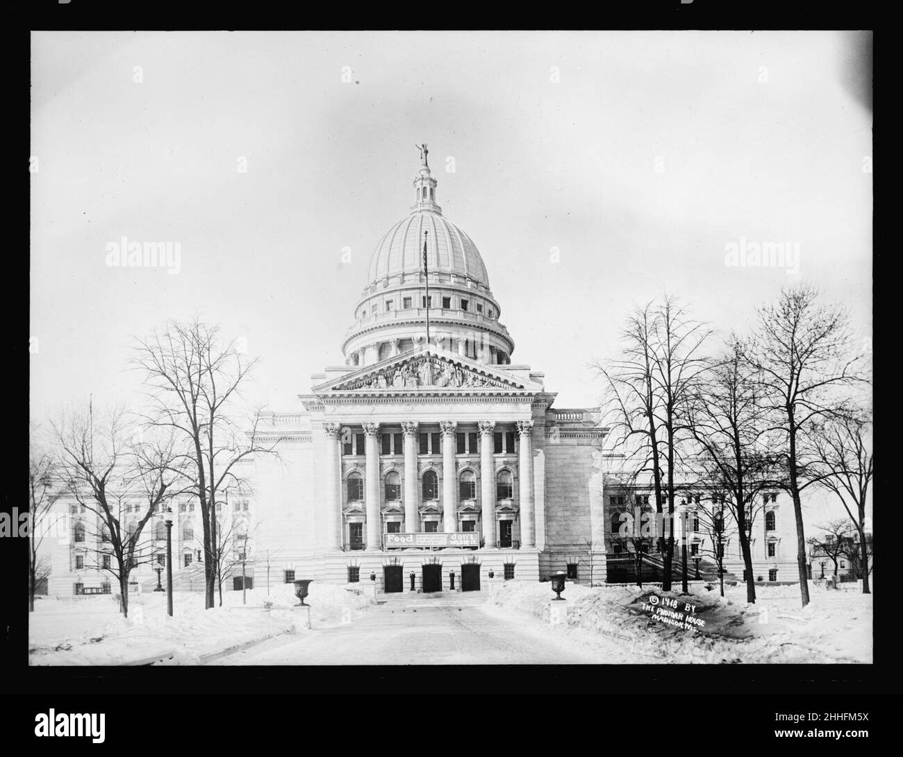 State Capitol Building, Madison, Wisconsin Foto Stock