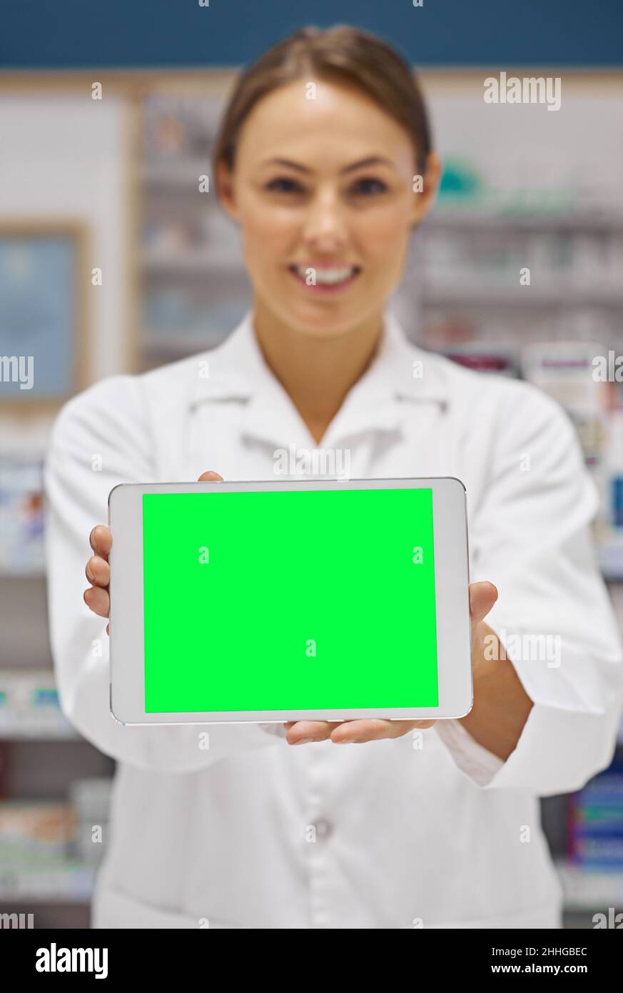 Fornire ai clienti i più recenti progressi nel campo della medicina Foto Stock