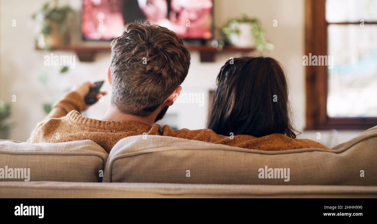 L'ora TV può essere anche tempo di qualità Foto Stock