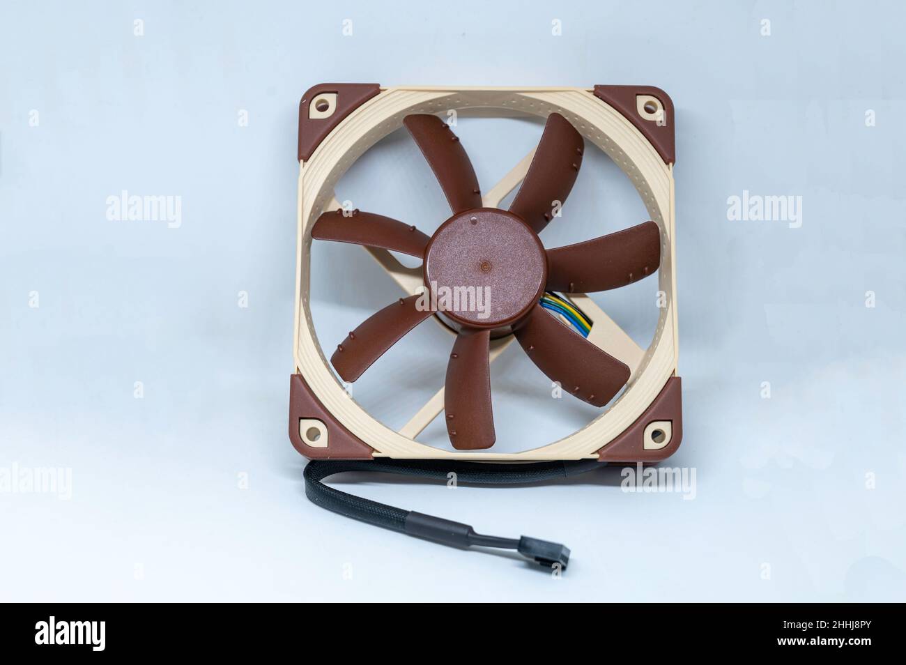 Una moderna ventola per PC Foto Stock
