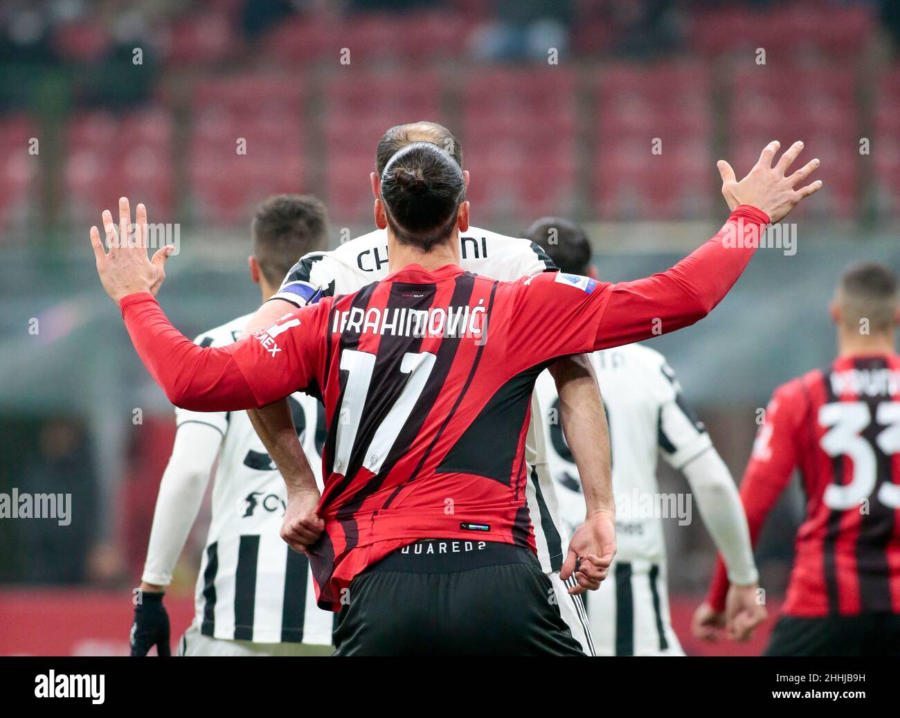 Italian Serie A, AC Milan - Juventus FC Foto Stock