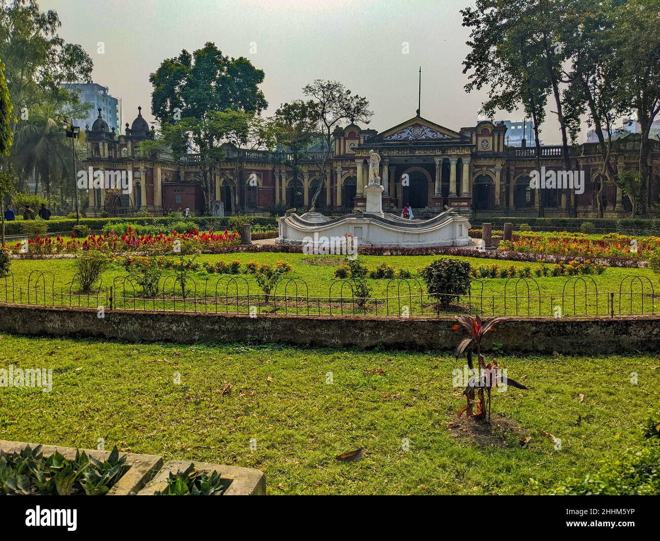 Shashi Lodge, un simbolo architettonico della regione di Mymensingh in Bangladesh. Foto Stock