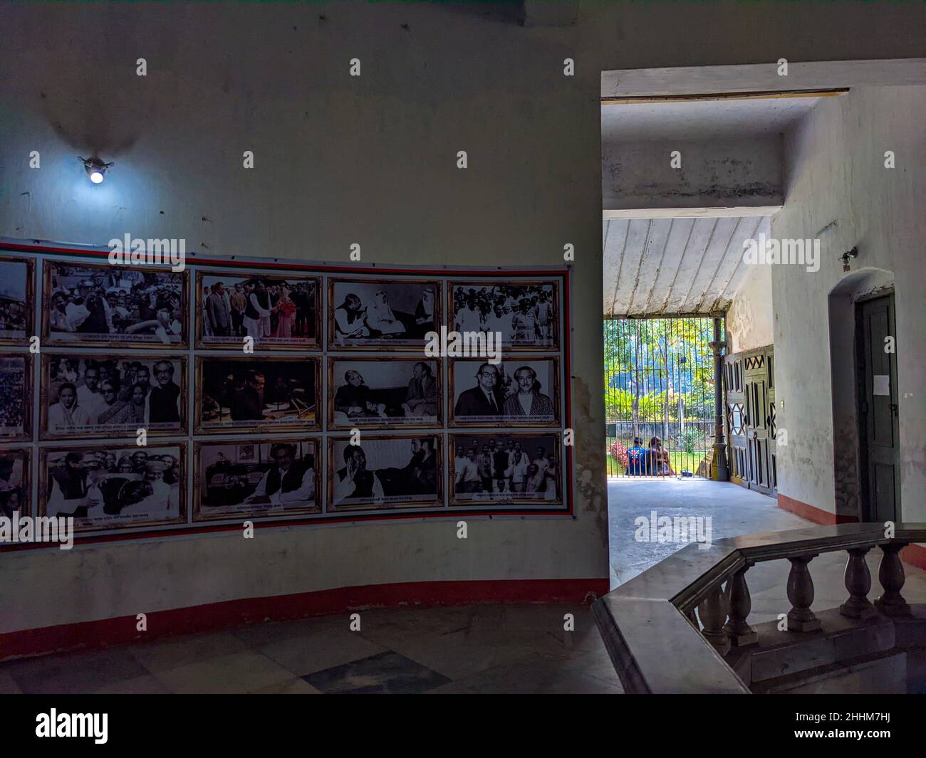 Shashi Lodge, un simbolo architettonico della regione di Mymensingh in Bangladesh. Foto Stock