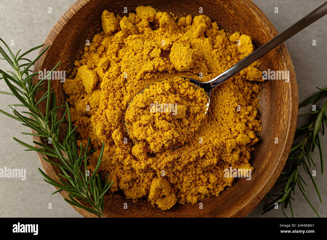 Curry speziato in polvere, cultura alimentare indiana Foto Stock