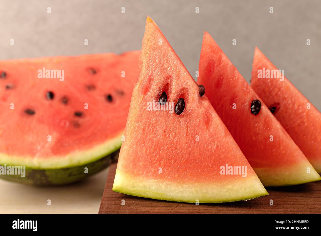 Cocomero grande, succosa e dolce Foto Stock