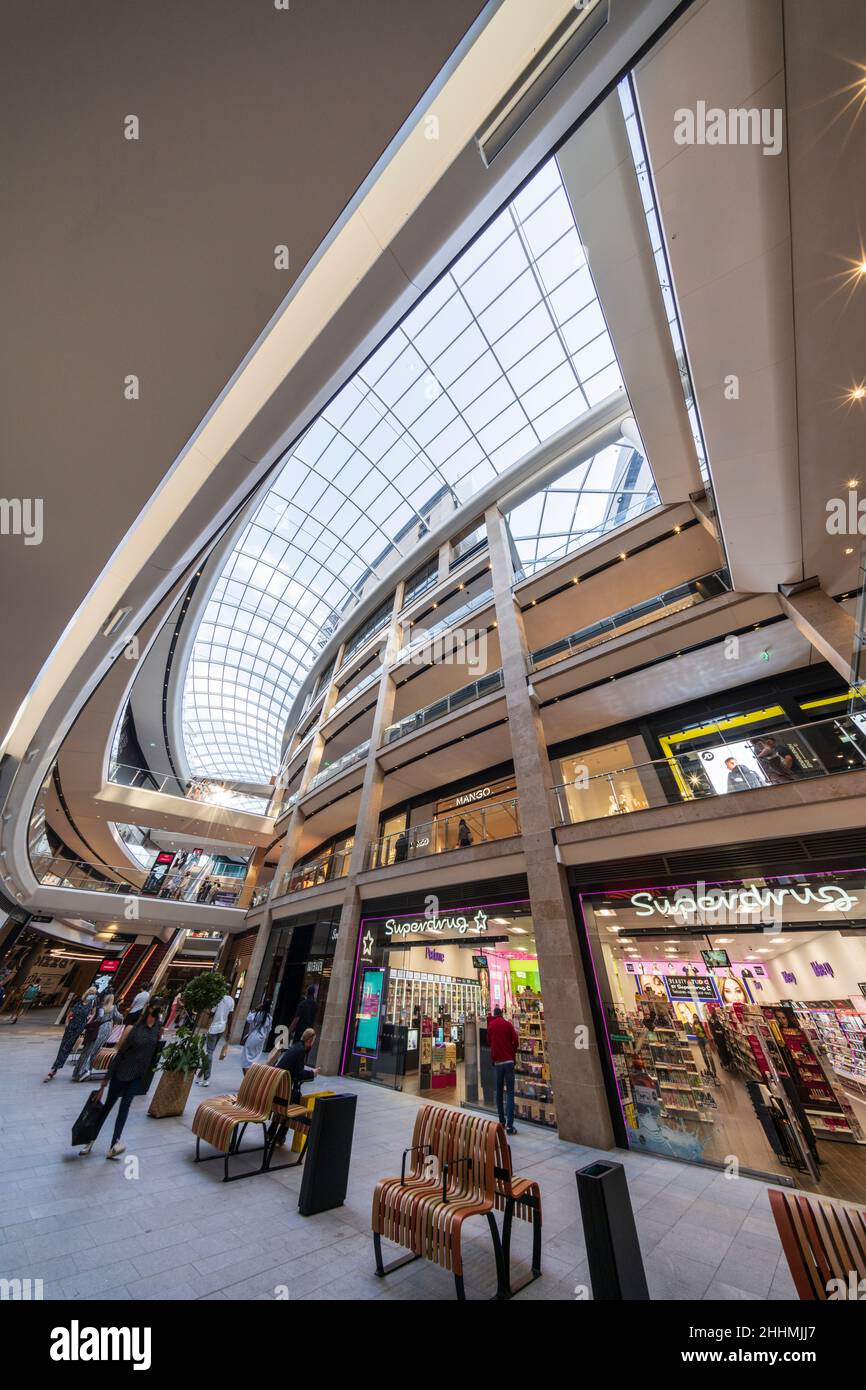 St James Quarter, Edimburgo, centro commerciale Foto Stock