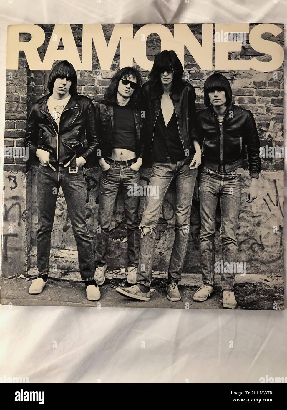 New York City, NY, USA, "The Ramones" Punk Rock record Collection, 1970s Music Collection, Sire Records, 1976, dischi musicali Foto Stock