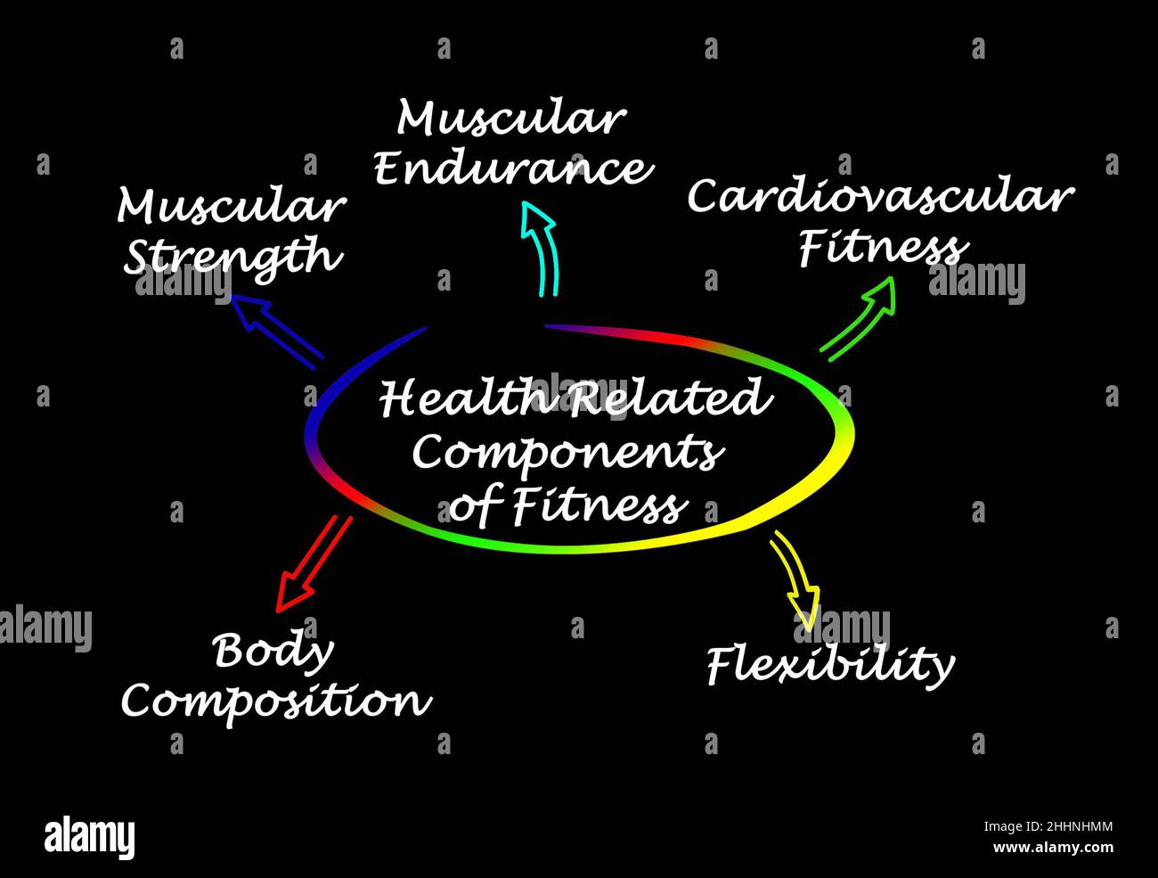 Componenti correlati alla salute di Fitness Foto Stock