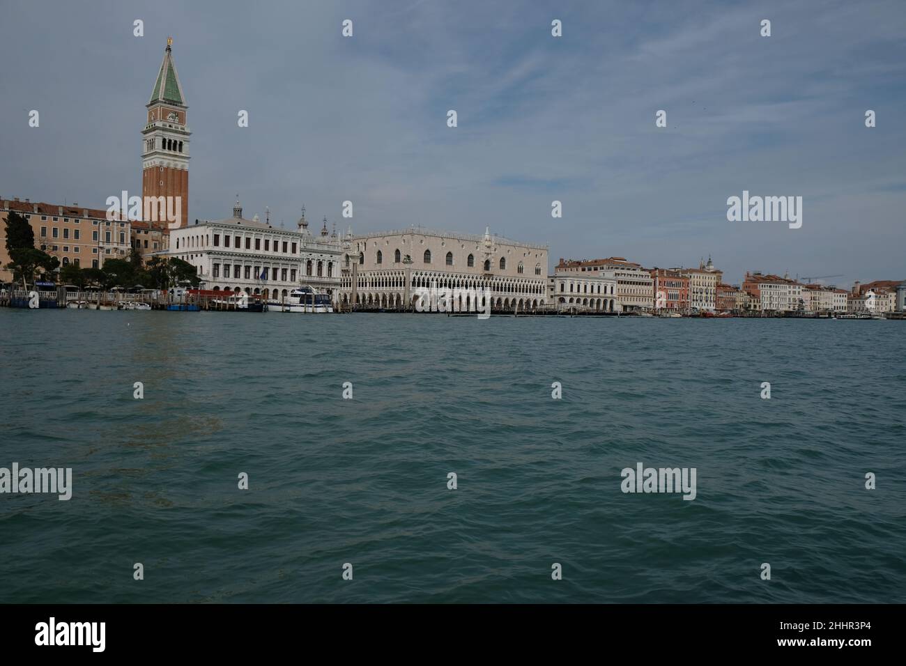 Vedute di Venezia durante il blocco causato dalla malattia del coronavirus. Venezia. Italia, 20 marzo 2020. Foto Stock