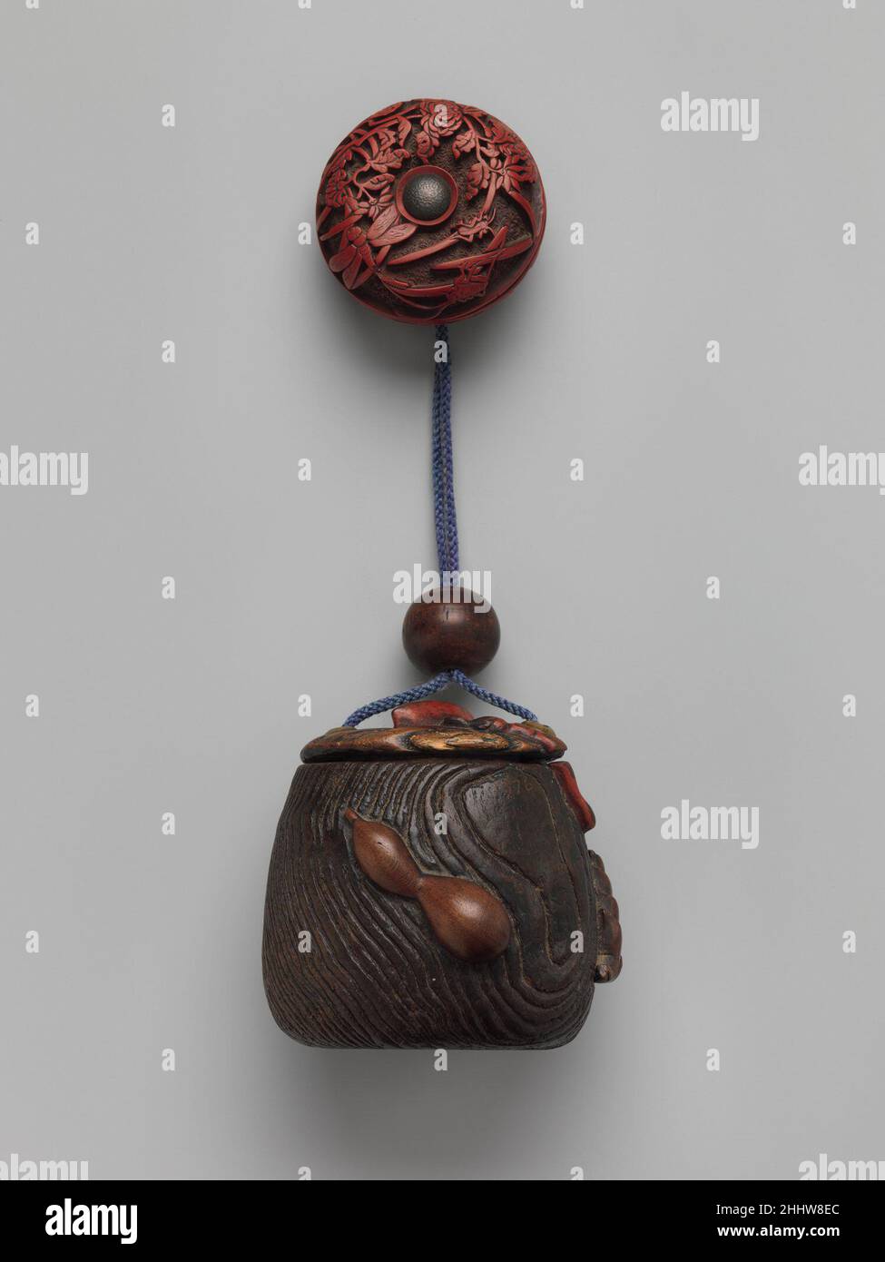 Astuccio per tabacco 1850–80 Giappone. Astuccio per tabacco 58496 Foto Stock