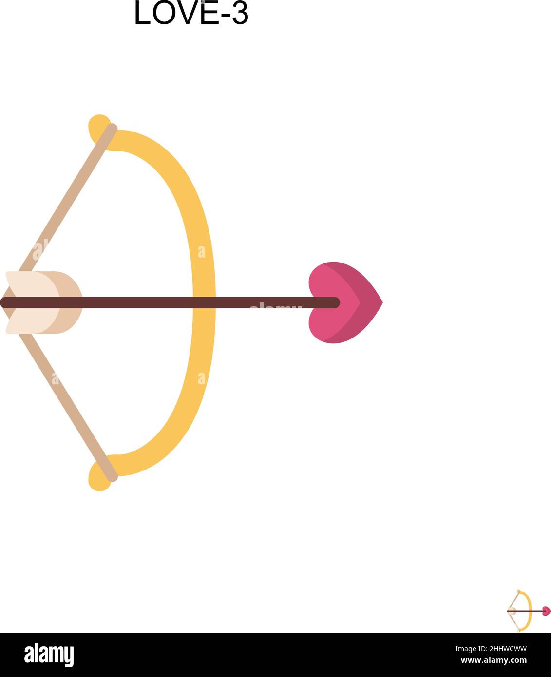 Love-3 semplice icona vettoriale. Modello di disegno del simbolo di illustrazione per l'elemento dell'interfaccia utente mobile Web. Illustrazione Vettoriale Love-3 semplice icona vettoriale. Modello di disegno del simbolo di illustrazione per l'elemento dell'interfaccia utente mobile Web. Illustrazione Vettoriale