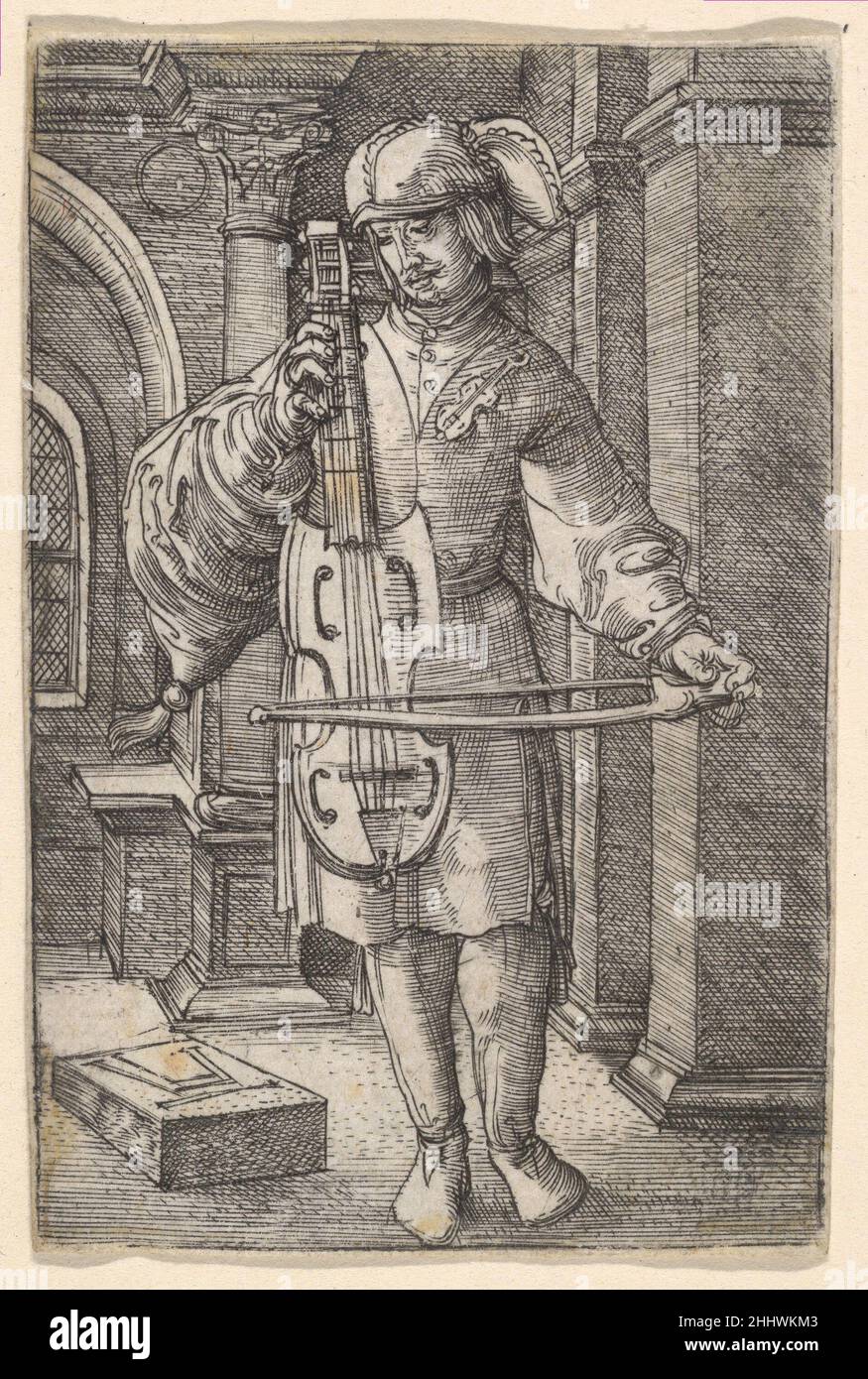 Violino-giocatore Albrecht Altdorfer Tedesco. Violino-giocatore 430177 Foto Stock