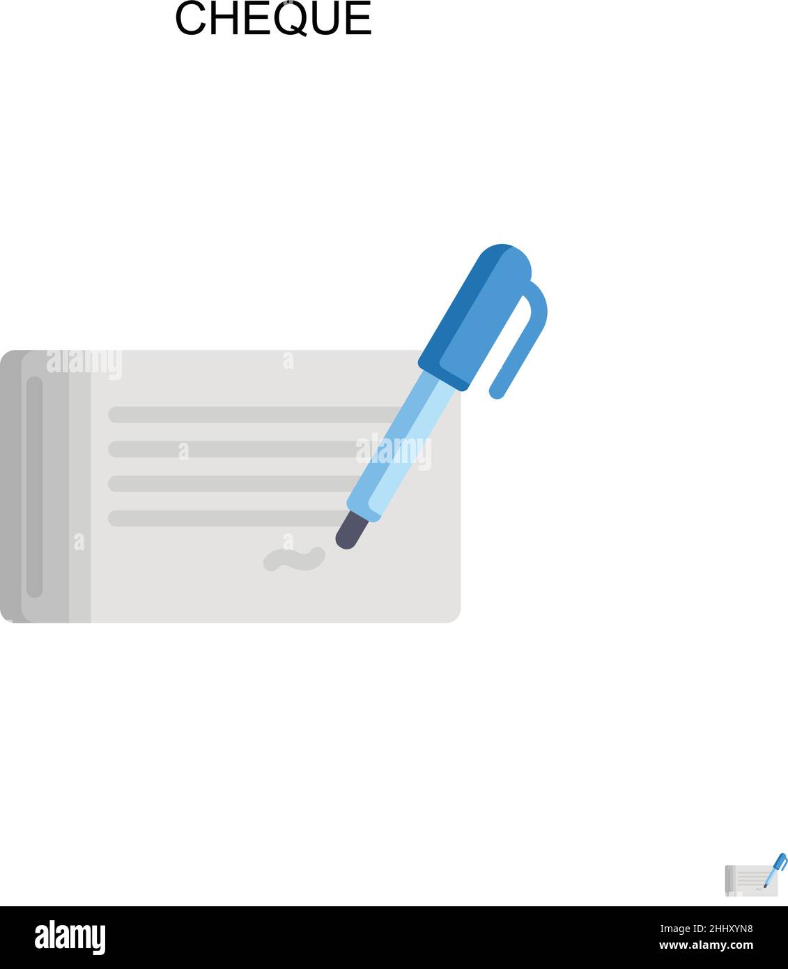 Selezionare icona vettore semplice. Modello di disegno del simbolo di illustrazione per l'elemento dell'interfaccia utente mobile Web. Illustrazione Vettoriale