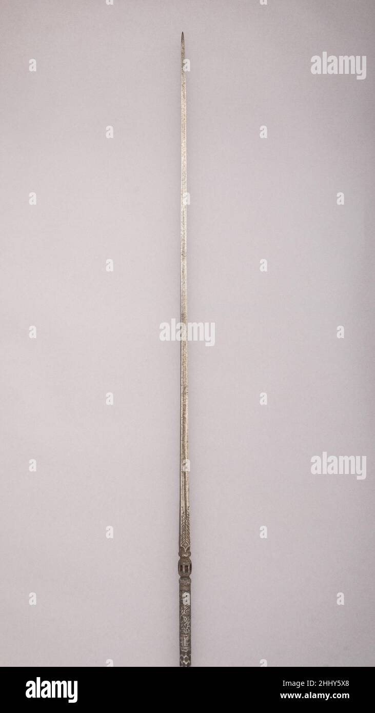 Lancia (Sang) 18th–19th secolo indiano. Lancia (Sang) 30762 Foto Stock