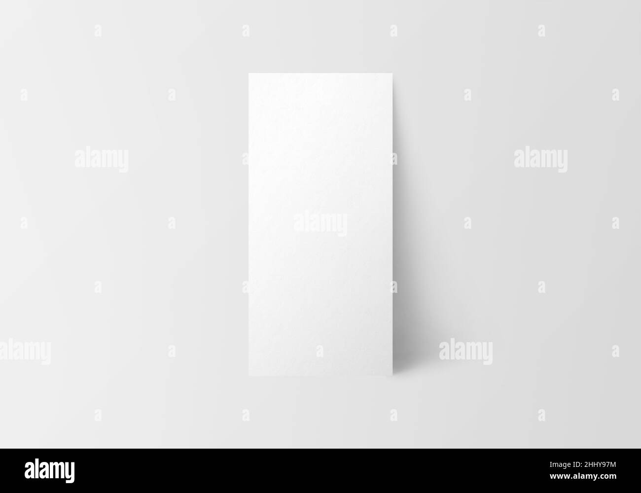 Flyer DL Mockup 3D rendering Foto Stock