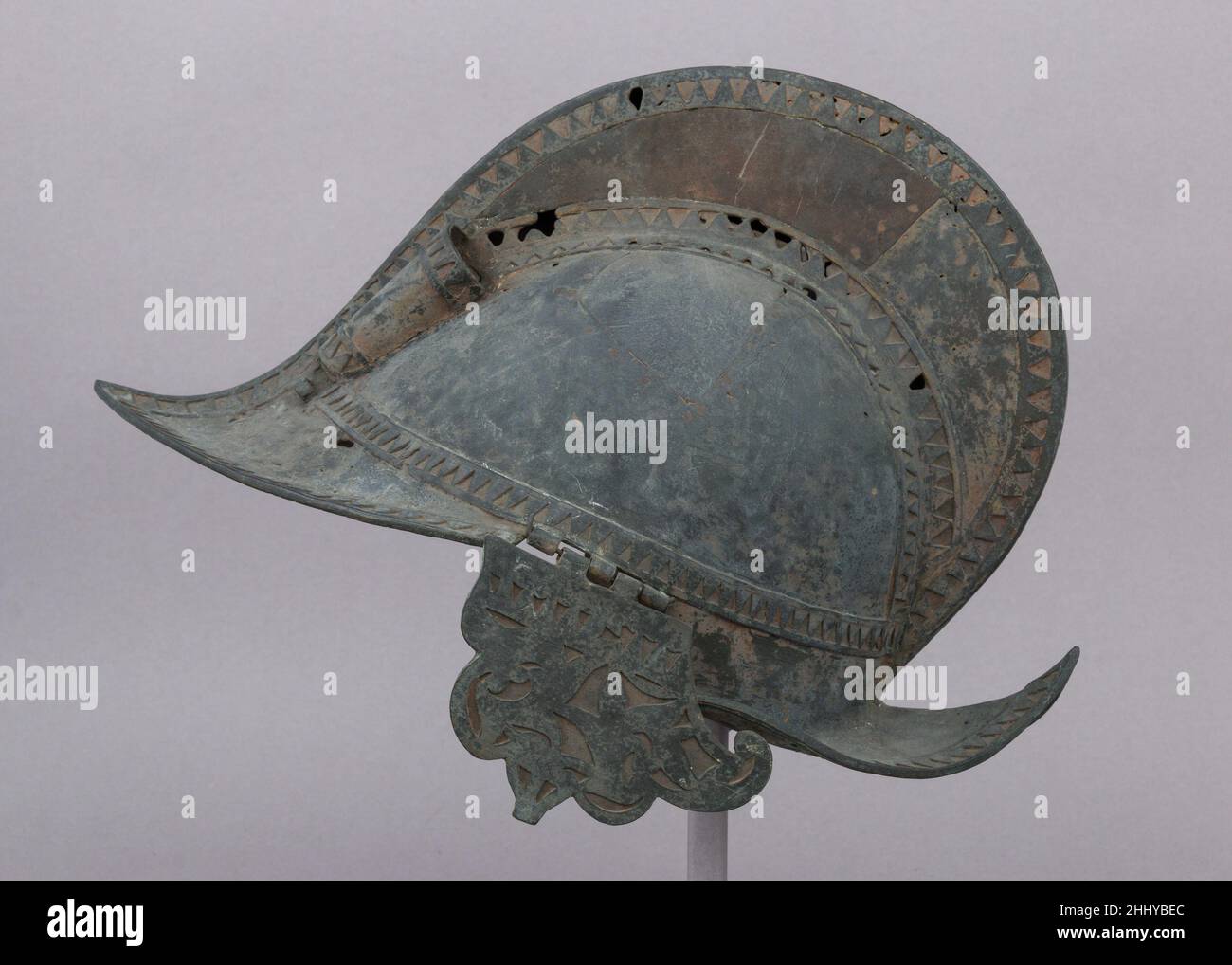 Burgonet 18th–19th secolo Filippine. Burgonet 27825 Foto Stock