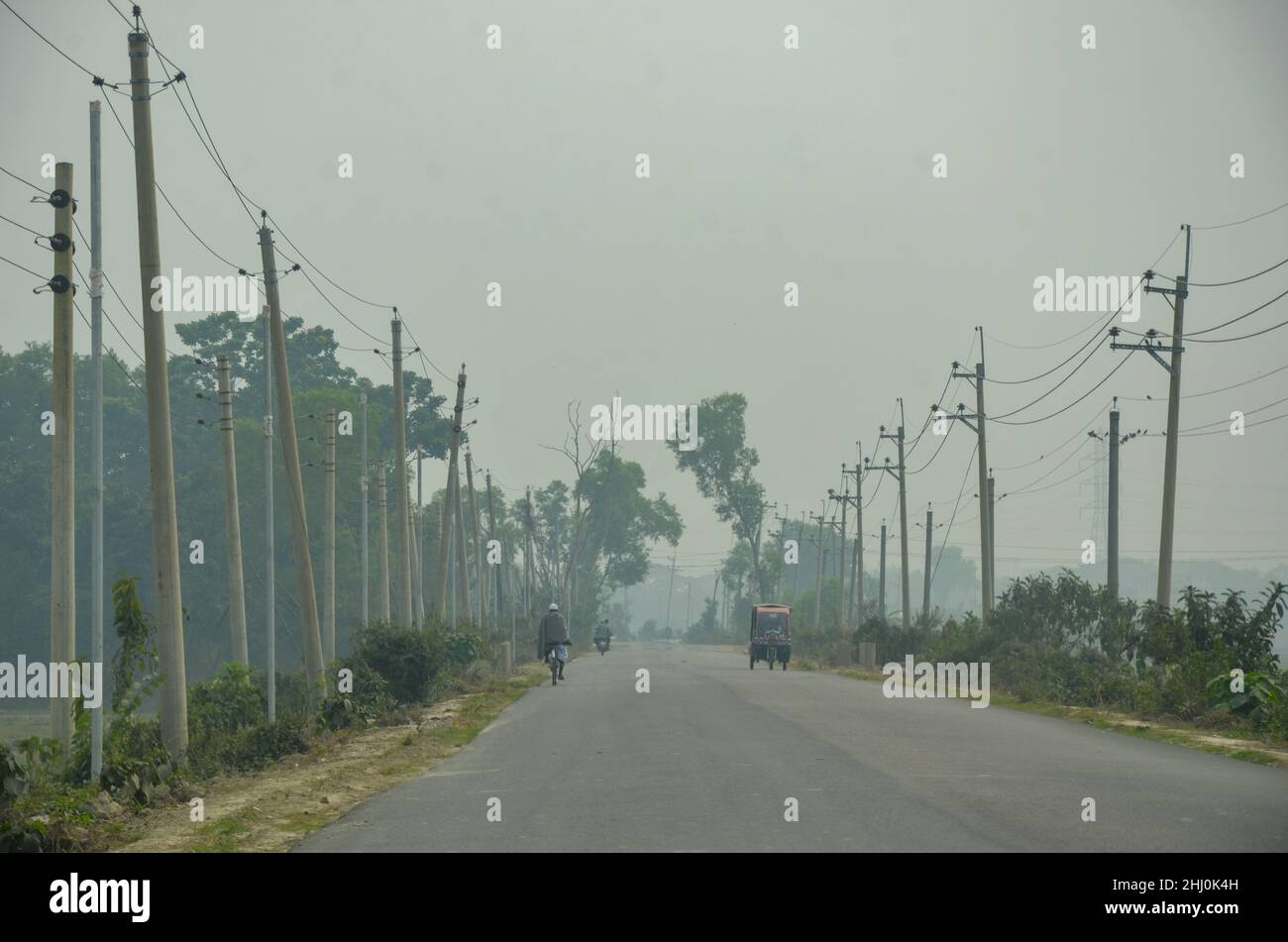 Vista di Mymensingh, Bangladesh Foto Stock