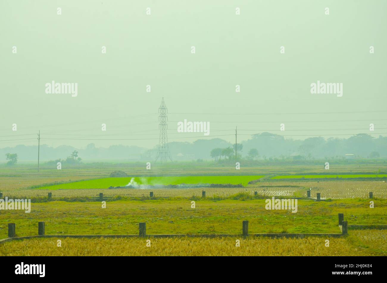 Vista di Mymensingh, Bangladesh Foto Stock